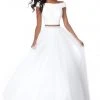 Sherri Hill - 51907 Beaded Two Piece Off-Shoulder Tulle Ballgown 2 Sherri Hill - 51907 Beaded Two Piece Off-Shoulder Tulle Ballgown