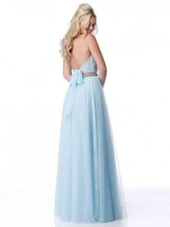 Sherri Hill - 51924 Two-Piece Beaded Applique Long Chiffon Dress