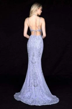 Sherri Hill - 51946 Tasseled Tie Back Beaded Sheath Dress 15 Sherri Hill - 51946 Tasseled Tie Back Beaded Sheath Dress
