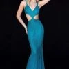 Sherri Hill - 51984 Beaded Midriff Cutout Long Mermaid Dress 1 Sherri Hill - 51984 Beaded Midriff Cutout Long Mermaid Dress