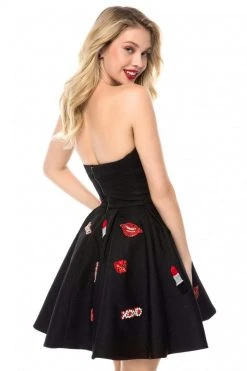 Sherri Hill - 52062 Strapless Beaded A-Line Cocktail Dress