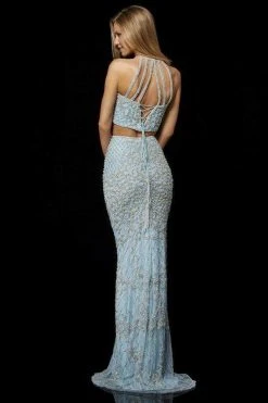 Sherri Hill - 52088 Beaded Two Piece Halter Evening Dress 17 Sherri Hill - 52088 Beaded Two Piece Halter Evening Dress