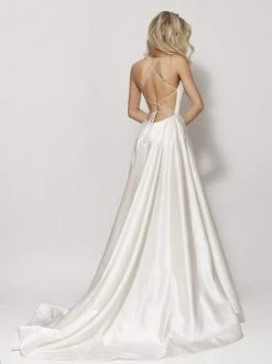 Sherri Hill - 52095 Sexy Strappy Back Long Satin Dress 17 Sherri Hill - 52095 Sexy Strappy Back Long Satin Dress