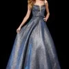 Sherri Hill - 52124 Bead Embellished Scoop Neck A-line Dress
