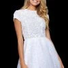 Sherri Hill - 52163 Jewel Neck Embellished Short Dress