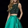 Sherri Hill - 52237 Two Piece Beaded Bateau Cocktail Dress 2 Sherri Hill - 52237 Two Piece Beaded Bateau Cocktail Dress