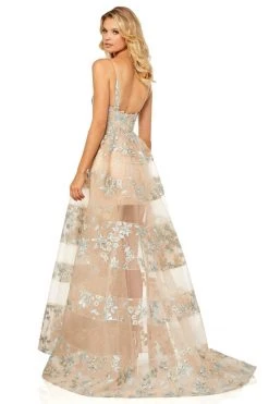 Sherri Hill - 52352 Illusion Beaded Long Dress