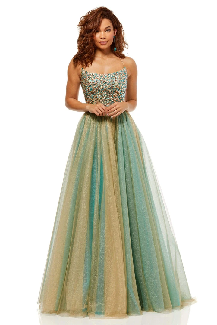 Sherri Hill - 52404 Scoop Beaded Dress 3 Sherri Hill - 52404 Scoop Beaded Dress