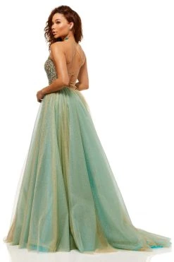 Sherri Hill - 52404 Scoop Beaded Dress 7 Sherri Hill - 52404 Scoop Beaded Dress