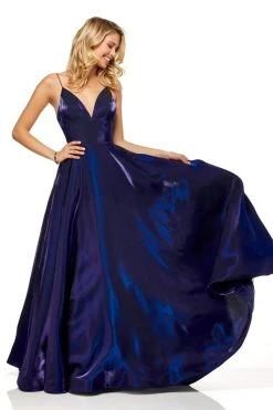 Sherri Hill - 52424 V-Neck Open Back Evening Dress