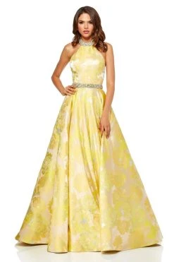 Sherri Hill - 52425 Full Figured Beaded Long Dress 7 Sherri Hill - 52425 Full Figured Beaded Long Dress