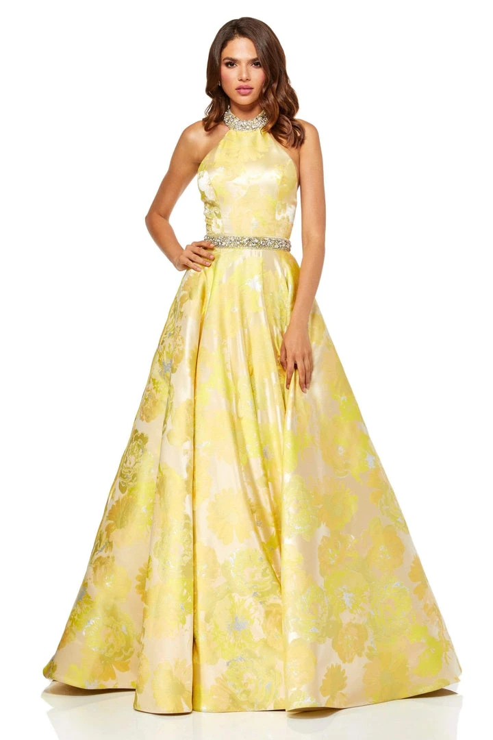 Sherri Hill - 52425 Full Figured Beaded Long Dress 5 Sherri Hill - 52425 Full Figured Beaded Long Dress