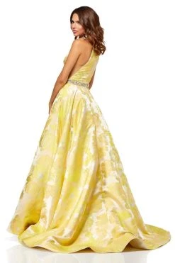 Sherri Hill - 52425 Full Figured Beaded Long Dress