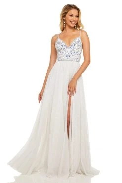 Sherri Hill - 52450 A Line Beaded Dress