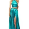 Sherri Hill - 52491 Beaded Two Piece High Halter A-line Dress