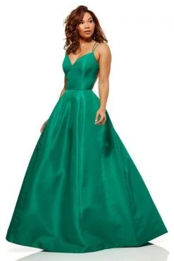 Sherri Hill - 52495 Sweetheart Fitted A-Line Evening Gown