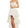 Sherri Hill - 52513 Sweetheart Lace High-Low Dress