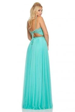 Sherri Hill - 52516 Two Piece Beaded Scoop Tulle A-line Dress