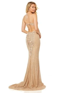 Sherri Hill - 52521 Sweetheart Beaded Trumpet Dress