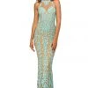 Sherri Hill - 52527 Halter Sequin Applique Long Dress 1 Sherri Hill - 52527 Halter Sequin Applique Long Dress