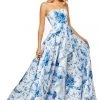 Sherri Hill - 52532 Straight Across Ruffled A-line Dress