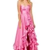 Sherri Hill - 52605 Strapless Sweetheart Ruffled Full Figured Dress 1 Sherri Hill - 52605 Strapless Sweetheart Ruffled Full Figured Dress