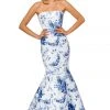 Sherri Hill - 52618 Full Figured Strapless Dress 2 Sherri Hill - 52618 Full Figured Strapless Dress
