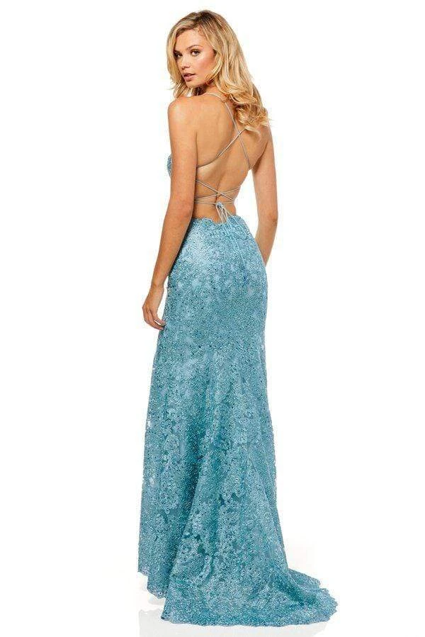 Sherri Hill - 52647 Beaded Lace Sweetheart Trumpet Dress 6 Sherri Hill - 52647 Beaded Lace Sweetheart Trumpet Dress