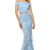 Sherri Hill - 52653 Two Piece Off-Shoulder Sheath Dress 2 Sherri Hill - 52653 Two Piece Off-Shoulder Sheath Dress