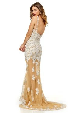 Sherri Hill - 52655 Sweetheart Laced Long Dress 9 Sherri Hill - 52655 Sweetheart Laced Long Dress