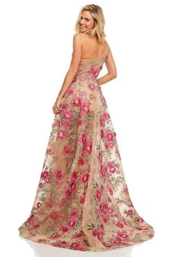Sherri Hill - 52658 Asymmetric Long A-line Dress