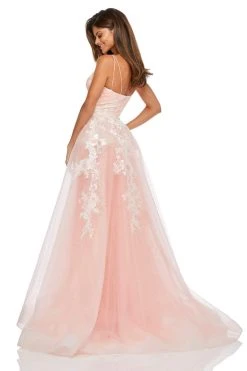 Sherri Hill - 52660 High Neckline Lace Dress
