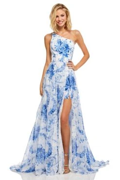 Sherri Hill - 52728 One Shoulder A Line Dress