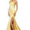 Sherri Hill - 52731 Yellow Long Dress 1 Sherri Hill - 52731 Yellow Long Dress