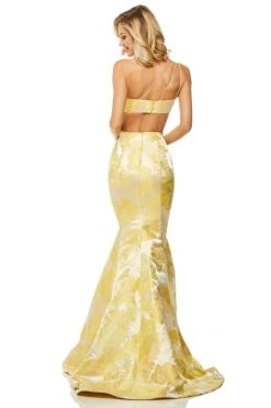 Sherri Hill - 52731 Yellow Long Dress 5 Sherri Hill - 52731 Yellow Long Dress