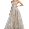 Sherri Hill - 52735 Straight Across Embellished Long Dress