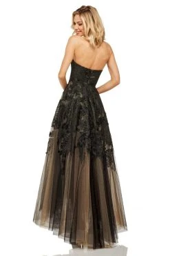 Sherri Hill - 52740 Strapless Embellished A-line Dress