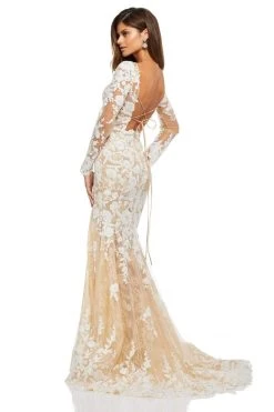 Sherri Hill - 52742 Fitted Lace Dress