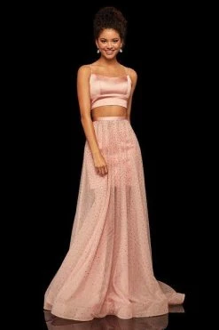 Sherri Hill - 52749 Two Piece Chiffon A Line Dress