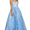 Sherri Hill - 52759 Embroidered Sweetheart Ballgown Dress