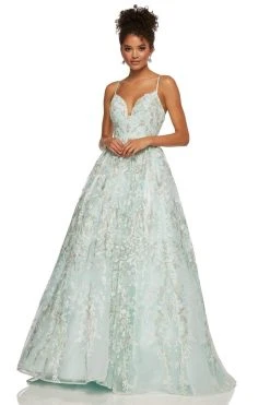 Sherri Hill - 52759 Embroidered Sweetheart Ballgown Dress