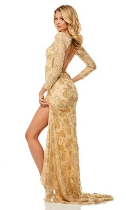 Sherri Hill - 52804 Long Sleeved Fitted Dress