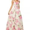 Sherri Hill - 52862 Taffeta Square Long Dress 1 Sherri Hill - 52862 Taffeta Square Long Dress