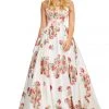 Sherri Hill - 52867 Strapless A Line Printed Dress
