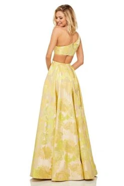 Sherri Hill - 52882 Asymmetric A-line Long Dress