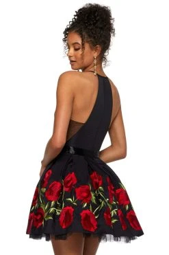 Sherri Hill - 53023 Halter A-line Short Dress 9 Sherri Hill - 53023 Halter A-line Short Dress