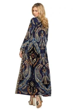 Sherri Hill - 53047 Velvet Sheath Dress With Long Sleeve Beaded Coat