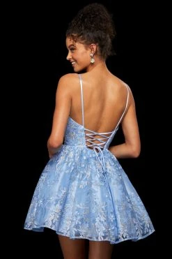 Sherri Hill - 53074 Beaded Lace Sweetheart A-Line Short Dress 13 Sherri Hill - 53074 Beaded Lace Sweetheart A-Line Short Dress