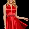 Sherri Hill - 53166 Bateau A-Line Short Dress
