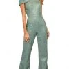 Sherri Hill - 53208 Off-Shoulder Jumpsuit Dress